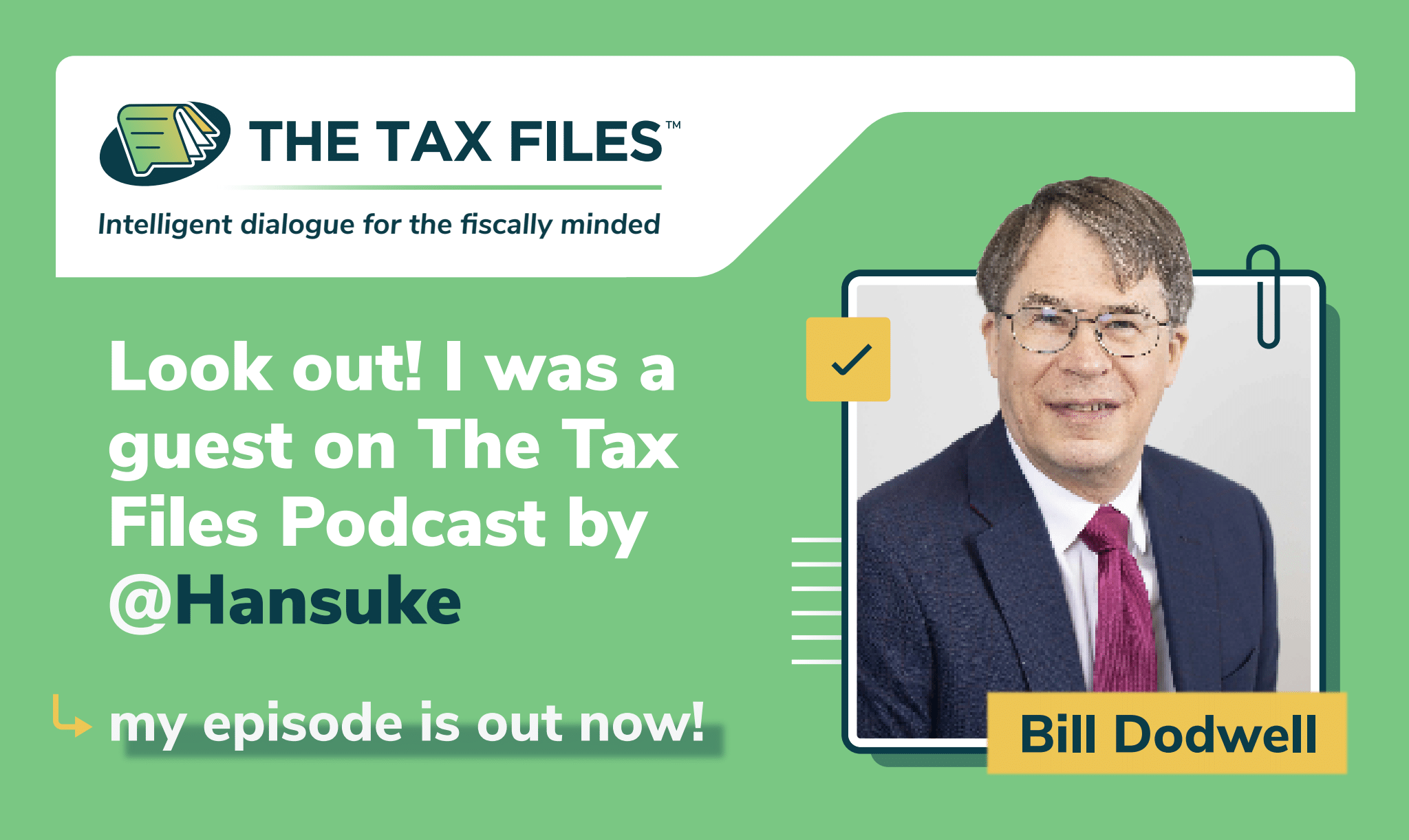 Guest Card – Bill Dodwell